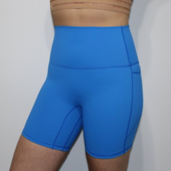 Electric Blue Summer Shorts - (S, L) - Picture 2 of 8